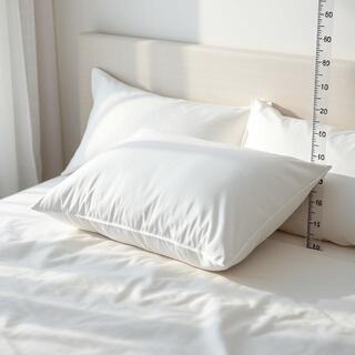 Low loft pillow height reference